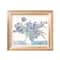American Art Decor Ornate Framed Blue Irises Canvas Print by Vincent van Gogh - 31.5" x 27.5"